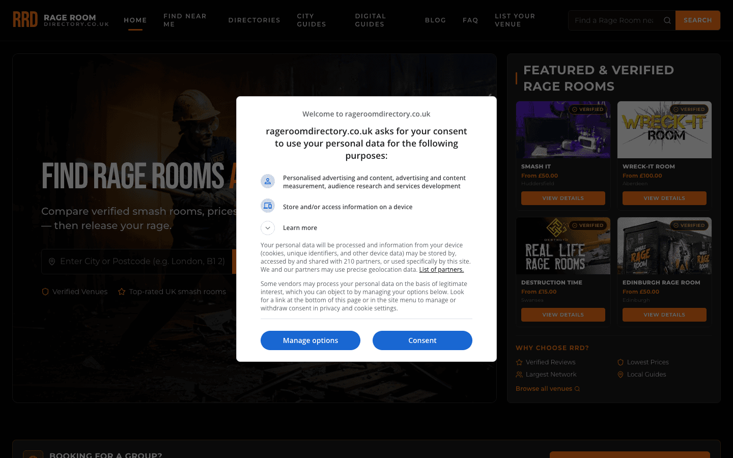 RageRoom Directory